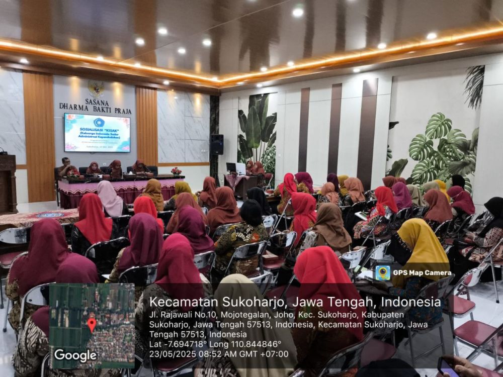 Tim Penggerak PKK Kecamatan Sukoharjo Adakan Pertemuan Rutin, Sosialisasikan Program KISAK