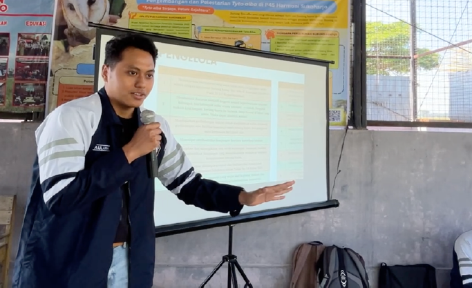 KKN-T IDBU 53 UNDIP Latih P4S Harmoni Kelola Legalitas Wisata Edukasi Tyto alba