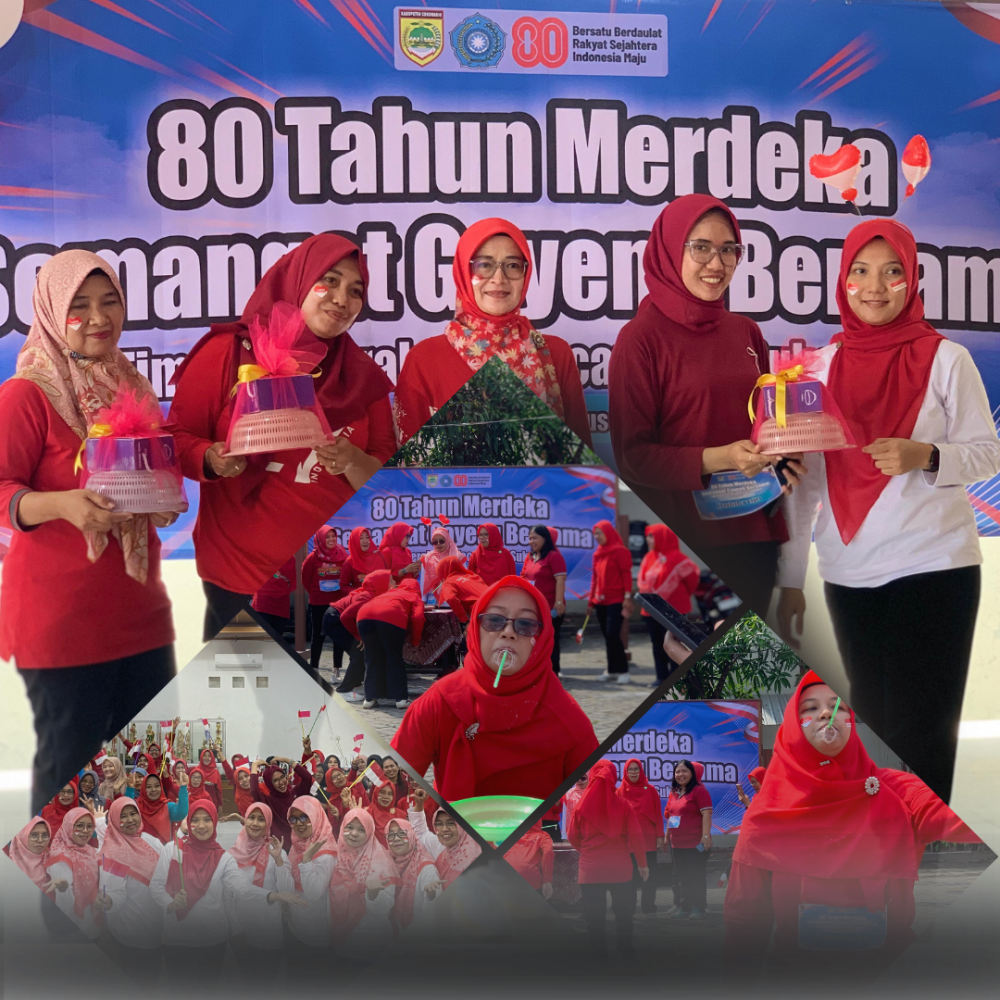 TP PKK Kecamatan Sukoharjo Gelar Pertemuan Rutin dan Lomba Memperingati HUT RI ke-80