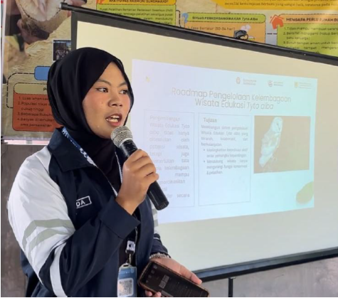 MAHASISWA FISIP KKN-T IDBU 53 UNDIP RANCANG TATA KELOLA WISATA EDUKASI TYTO ALBA